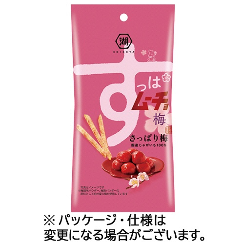 湖池屋　スリムバッグ　スティックすっぱムーチョ　さっぱり梅　３４ｇ　１セット（６パック）1