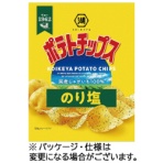 湖池屋　ポテトチップス　のり塩　２７ｇ　１セット（２４パック）