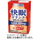 エルビー　快眠ドリンク　乳酸菌飲料　１２５ｍｌ　紙パック　１ケース（２４本）