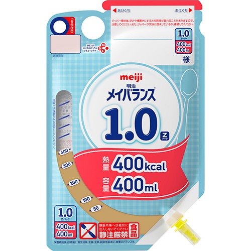 明治　メイバランス１．０　Ｚパック　４００Ｋ　４００ｍｌ　１セット（１２パック）1