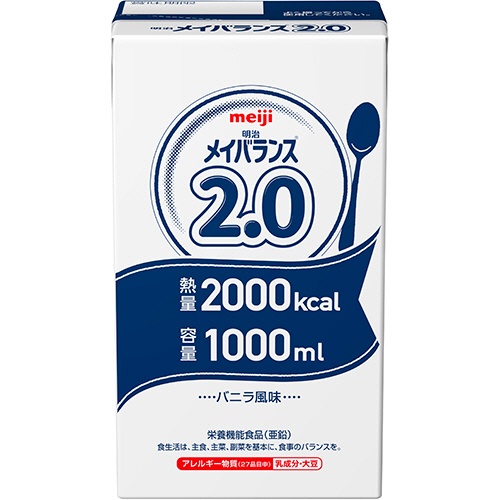 明治　メイバランス２．０　１０００ｍｌ　紙パック　１セット（６本）1