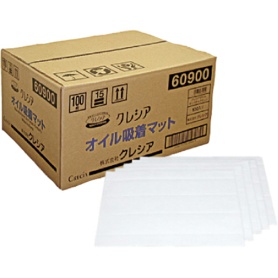 日本製紙クレシア　オイル吸着マット　ＰＰ－１００　６０９００　１ケース（１００枚）
