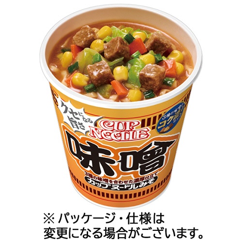日清食品　カップヌードル　味噌　８２ｇ　１ケース（２０食）1