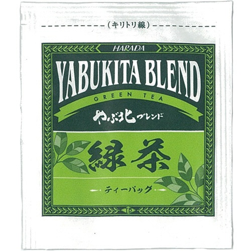 ハラダ製茶　やぶ北ブレンド徳用緑茶ティーバッグ　１セット（６００バッグ：５０バッグ×１２箱）2