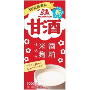 森永製菓　甘酒　１０００ｍｌ　紙パック（口栓付）　１セット（６本）2
