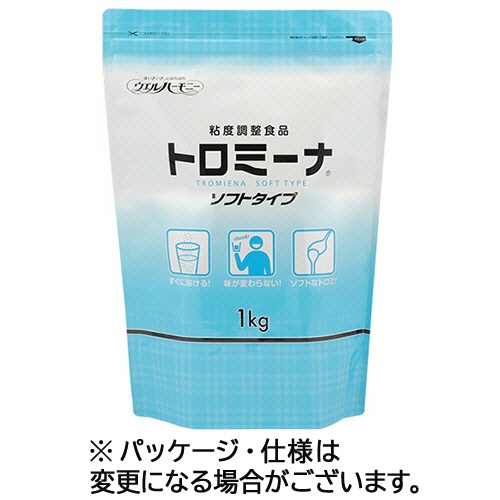 ウエルハーモニー　トロミーナ　ソフトタイプ　１ｋｇ／パック　１セット（１０パック）1
