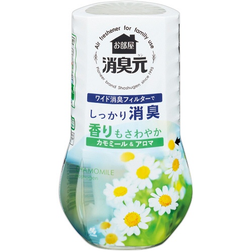 小林製薬　お部屋の消臭元　カモミール＆アロマ　４００ｍＬ　１セット（５個）1