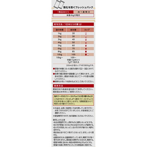 アース・ペット　ファーストチョイス　Ｃｈｏｉｃｅ　Ｓ　食わずぎらいの子に　成猫１歳以上　１０５０ｇ（１７５ｇ×６袋）／パック　１セット（８パック）3