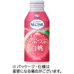 不二家　ネクター果肉たっぷり　つぶつぶ白桃　３８０ｇ　ボトル缶　１ケース（２４本）