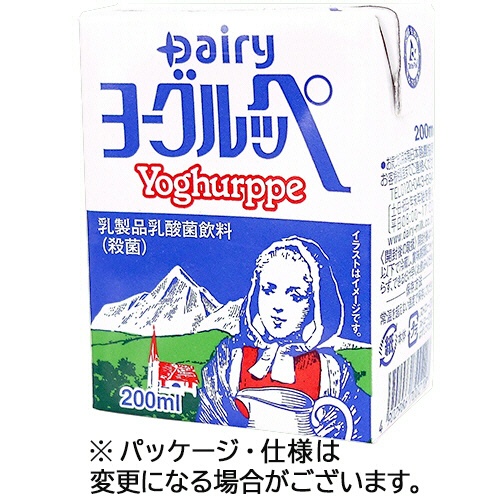 南日本酪農協同　デーリィ　ヨーグルッペ　２００ｍＬ　紙パック　１ケース（１８本）1