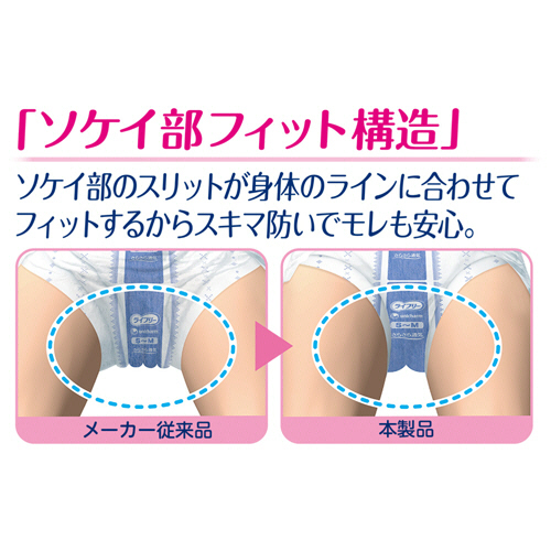 たのめーる】ユニ・チャーム ライフリー のびーるフィット うす