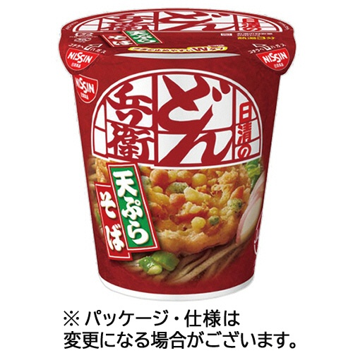 日清食品　日清のどん兵衛　天ぷらそば　タテ型　８０ｇ　１ケース（２０食）1