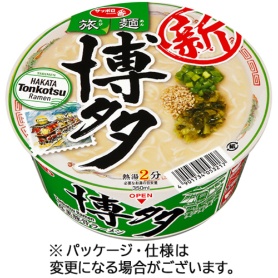 サンヨー食品　サッポロ一番　旅麺　博多　高菜豚骨ラーメン　７０ｇ　１ケース（１２食）