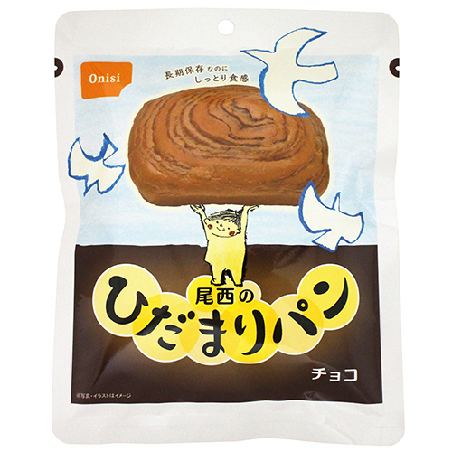尾西ひだまりパンチョコ12袋・あいこちゃん牛そぼろカレー味24缶・おでん12缶 たのめーる】尾西食品 尾西のひだまりパン チョコ 45HP-C 1