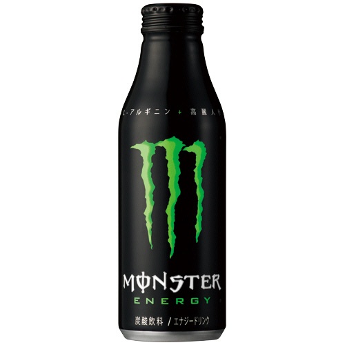 アサヒ飲料　モンスター　エナジー　５００ｍｌ　ボトル缶　１ケース（２４本）1