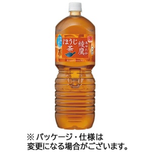 コカ・コーラ　綾鷹　ほうじ茶　２Ｌ　ペットボトル　１セット（１２本：６本×２ケース）1