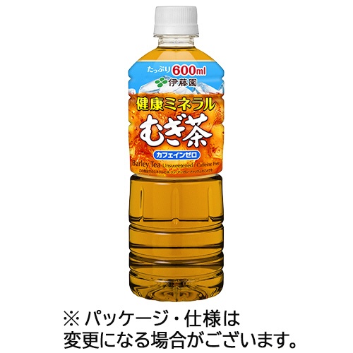 伊藤園　健康ミネラルむぎ茶　６００ｍｌ　ペットボトル　１ケース（２４本）1