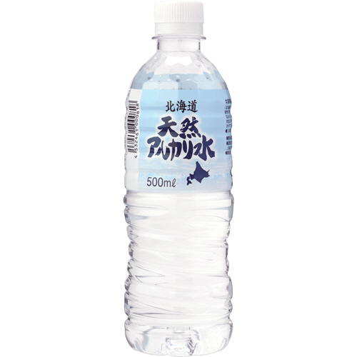 たのめーる 黒松内銘水 北海道天然アルカリ水 500ml ペットボトル 1ケース 24本 の通販