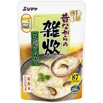 シマヤ　昔ながらの雑炊　こんぶだし仕立て　２３０ｇ　１セット（１０パック）1