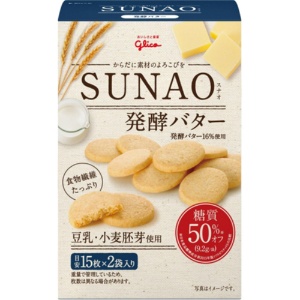 江崎グリコ　ＳＵＮＡＯ　発酵バター　６２ｇ　１セット（５個）1