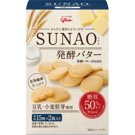 江崎グリコ　ＳＵＮＡＯ　発酵バター　６２ｇ　１セット（５個）