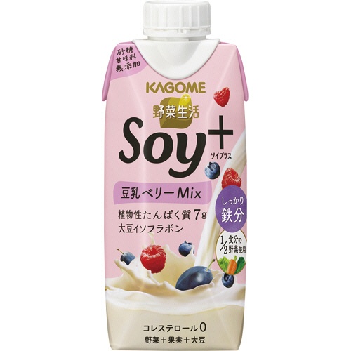 たのめーる カゴメ 野菜生活soy ベリー プルーンmix 330ml 紙パック 1ケース 12本 の通販 たのめーる カゴメ 野菜生活soy ベリー プルーンmix 330ml 紙パック 1ケース 12本 の通販