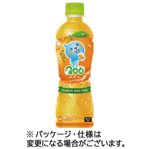 コカ・コーラ　ミニッツメイドＱｏｏ　オレンジ　４２５ｍｌ　ペットボトル　１ケース（２４本）1