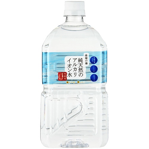 ケイ・エフ・ジー　純天然のアルカリイオン水　金城の華　１Ｌ　ペットボトル　１ケース（１２本）1