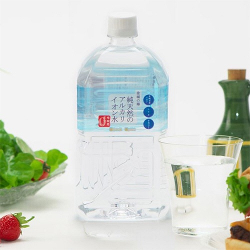 ケイ・エフ・ジー　純天然のアルカリイオン水　金城の華　１Ｌ　ペットボトル　１ケース（１２本）3