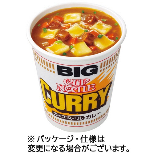 日清食品　カップヌードル　カレー　ビッグ　１２０ｇ　１ケース（１２食）1