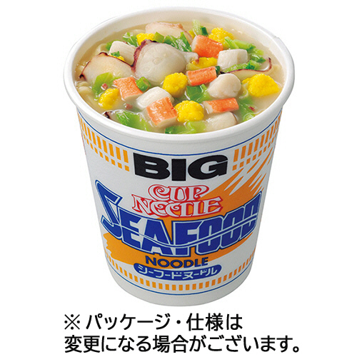 たのめーる】日清食品 カップヌードル シーフードヌードル ビッグ 104g ...