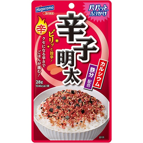 はごろもフーズ　パパッとふりかけ　辛子明太　２８ｇ　１セット（１０袋）1