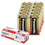 パナソニック　アルカリ乾電池　９Ｖ形　６ＬＲ６１ＸＪ／１Ｓ　１セット（１０本）