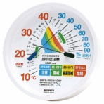 エンペックス気象計　環境管理温・湿度計　「熱中症注意」　防雨型　ＴＭ－２４６４　１セット（２４個）