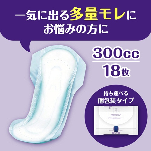 日本製紙クレシア　ポイズ　メンズパッド　超吸収タイプ　安心の多量用　お徳パック　１セット（１６２枚：１８枚×９パック）2