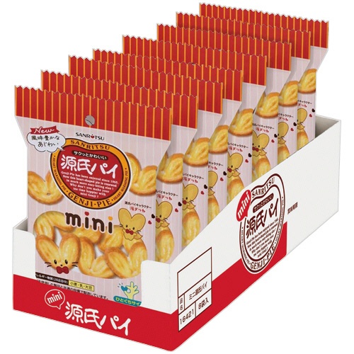 三立製菓　ミニ源氏パイ　３８ｇ／パック　１セット（８パック）2