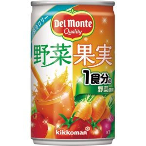 キッコーマン　デルモンテ　野菜果実　１６０ｇ　缶　１ケース（２０本）1