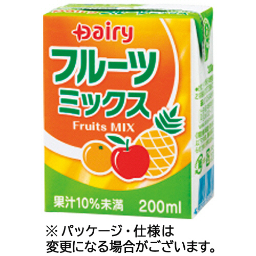 【公式】 たのめーる】南日本酪農協同 デーリィ 200mL フルーツミックス 野菜ジュース・フルーツジュース