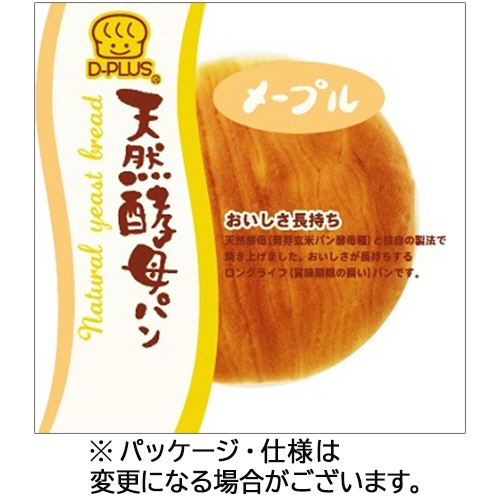 デイプラス　天然酵母パン　メープル　１セット（１２個）1