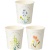 ＴＡＮＯＳＥＥ　紙コップ　ＡＮＤ　ＦＬＯＷＥＲＳ（アンド　フラワーズ）　２０５ｍＬ（７オンス）　１セット（４００個：８０個×５パック）