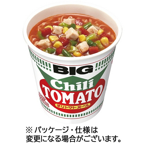 日清食品　カップヌードル　チリトマトヌードル　ビッグ　１０７ｇ　１ケース（１２食）1