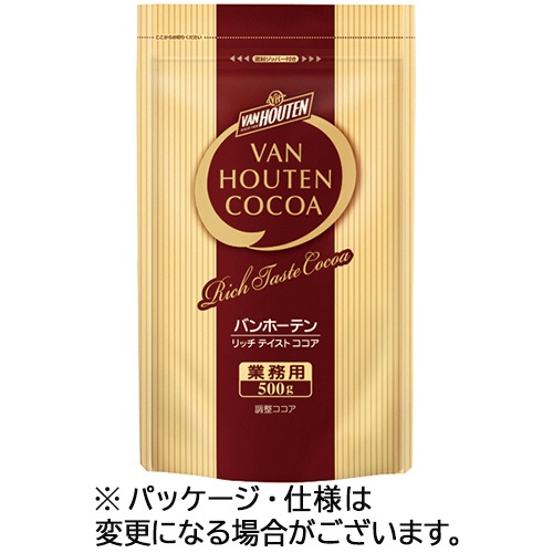 片岡物産　バンホーテン　リッチテイストココア　５００ｇ／袋　１セット（３袋）1