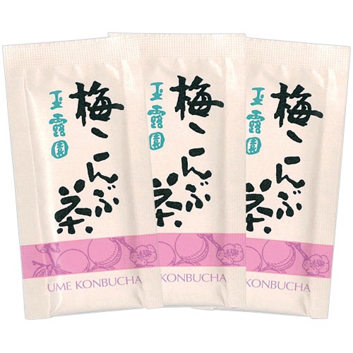 玉露園　梅こんぶ茶　２ｇ／袋　１セット（２００袋：１００袋×２パック）2