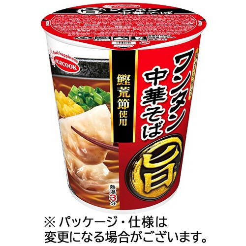 エースコック　まる旨　ワンタン中華そば　５８ｇ　１ケース（１２食）1