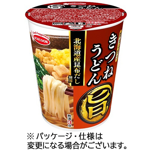 エースコック　まる旨　きつねうどん　５９ｇ　１ケース（１２食）1
