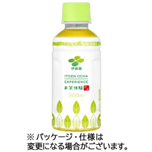 伊藤園　緑茶　お茶体験　ＩＴＯＥＮ　ＯＣＨＡ　ＥＸＰＥＲＩＥＮＣＥ　２００ｍｌ　ペットボトル　１ケース（３０本）1