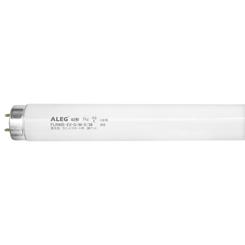 ブライトライト　ＡＬＥＧ　直管ラピッドスタート形　蛍光ランプ　４０形　３波長形　昼光色　ＦＬＲ４０ＳＥＸＤＭＸ３６　１セット（１０本）1