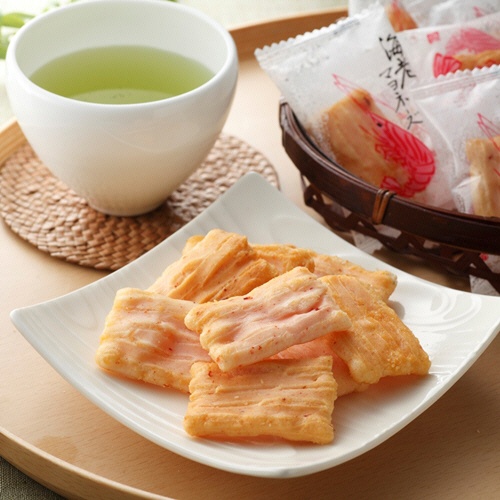 森白製菓　海老マヨネーズ　５３ｇ　１セット（１２パック）2
