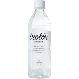 トロロックス　天然抗酸化水　Ｔｒｏｌｏｘ　５００ｍｌ　ペットボトル　１ケース（２４本）