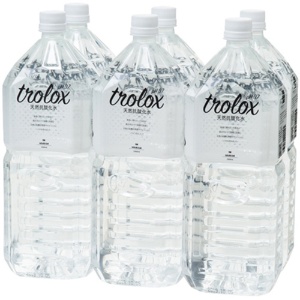トロロックス　天然抗酸化水　Ｔｒｏｌｏｘ　２Ｌ　ペットボトル　１ケース（６本）2